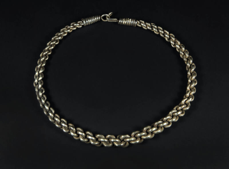 Braided Neck Ring, 20th Century
Miao culture; Guizhou Province, China
Silver; 5/8 × 8 5/8 in.…