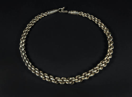 Braided Neck Ring, 20th Century
Miao culture; Guizhou Province, China
Silver; 5/8 × 8 5/8 in.…