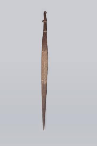 Sword-shaped Club, early to mid 19th Century
Raibau village, Ovalau Island, Lomaiviti Group, L…