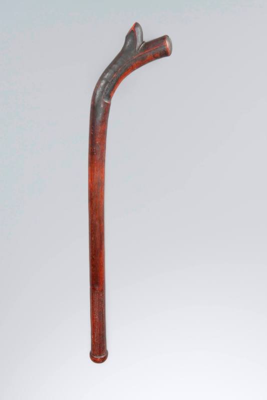 Dance Club (Kiakavo), 19th Century
Fiji, Melanesia
Wood; 38 3/4 x 8 1/8 x 1 5/8 in.
97.138.1…