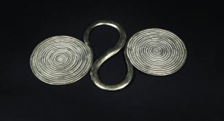 S-Shaped Counterweight with Spiral Discs, 20th Century
Miao or Dong culture; Guizhou, Hunan or…