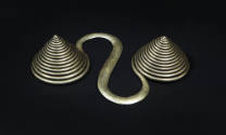 S-Shaped Counterweight, 20th Century
Miao culture; Guizhou Province, China
Silver; 2 × 8 1/2 …