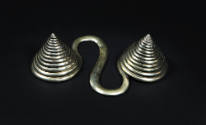 S-Shaped Counterweight, 20th Century
Miao culture; Guizhou Province, China
Silver; 6 3/8 × 4 …