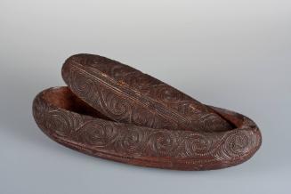 Treasure Box (Waka huia), 19th to 20th Century
Māori culture; New Zealand, Polynesia
Wood; 3 …