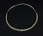 Neck Rings with Twisted Bands, 20th Century
Miao culture; Guizhou Province
Silver; 5 1/2 × 5 …
