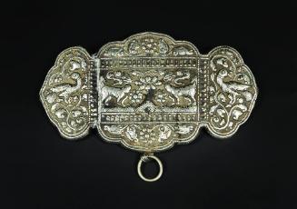 Apron Clasp with Zoomorphic Figures, 20th Century
Shigatse, Tibet Autonomous Region, China
Si…