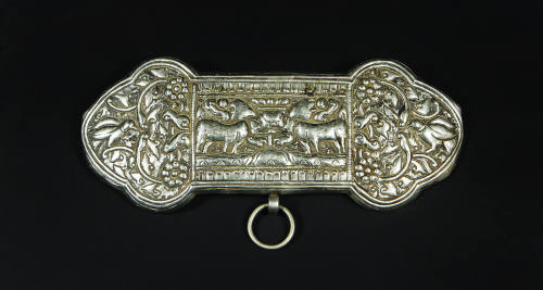 Apron Clasp with Zoomorphic Figures, 20th Century
Shigatse, Tibet Autonomous Region, China
Si…