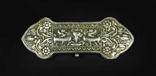 Apron Clasp with Zoomorphic Figures, 20th Century
Shigatse, Tibet Autonomous Region, China
Si…