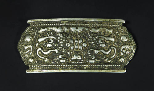 Apron Clasp with Dragon and Floral Designs, 20th Century
Shigatse, Tibet Autonomous Region, Ch…