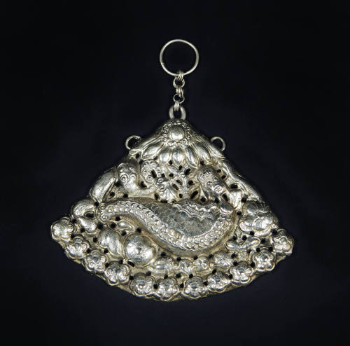 Clothing Ornament, 20th Century
probably Zhuang culture; Yunnan Province, China
Silver; 5 × 5…