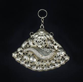 Clothing Ornament, 20th Century
probably Zhuang culture; Yunnan Province, China
Silver; 5 × 5…