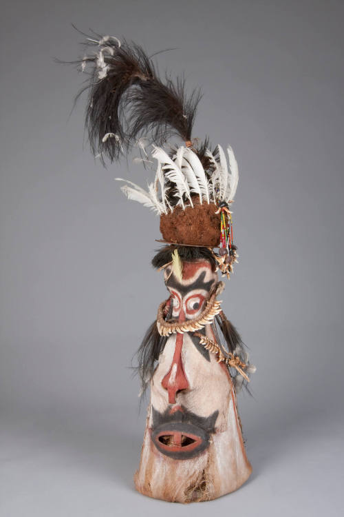 Dance Mask, 20th Century
Umboi Island, Morobe Province, Papua New Guinea, Melanesia
Tree bark…