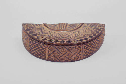 Cosmetic or Ointment Box, 20th Century
Kuba people; Democratic Republic of the Congo
Wood, ta…