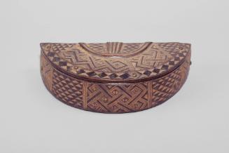 Cosmetic or Ointment Box, 20th Century
Kuba people; Democratic Republic of the Congo
Wood, ta…