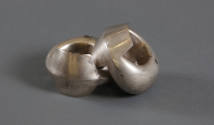 Hollow Silver Cuffs (Kadla or Kadiya), 20th Century
Gujarati culture; Gujarat, India 
Silver;…