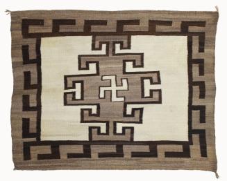 Rug, 1900-1910
Navajo; Southwestern United States
Wool; 67 1/2 × 53 in.
2016.12.3
Gift of D…
