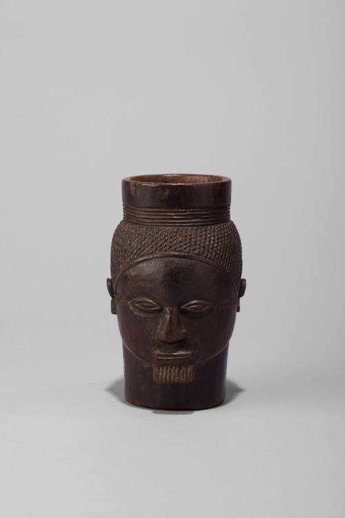 Palm Wine Drinking Cup, 20th Century 
Lele people; Democratic Republic of the Congo
Wood; 5 3…