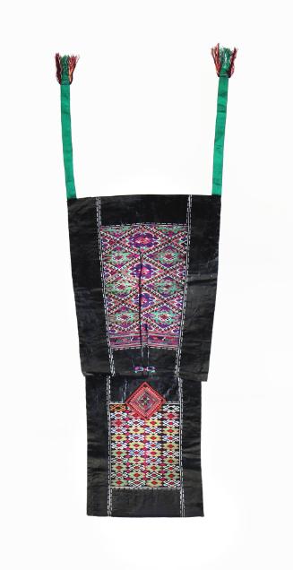 Baby Carrier, 20th Century
Miao culture; Lihue Township area, Liping County, Guizhou Province,…