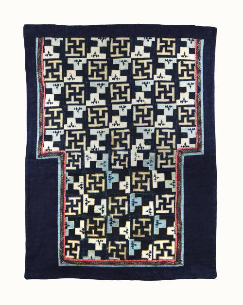 Baby Carrier, 20th Century
Miao culture; probably Guizhou Province, China
Cotton and silk; 27…