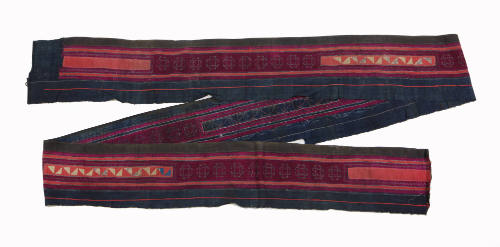 Embroidered Textile, mid to late 20th Century
Miao culture; probably Guizhou Province, China
…