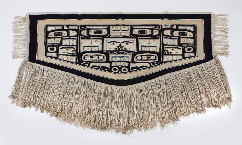 Blanket, early 20th Century
Maggie Kadanaha (Chilkat Tlingit, 1873-1959); Alaska, Northwest Co…