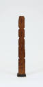 Model Totem Pole, early 20th Century
Tlingit culture; Northwest Coast Region, North America
W…