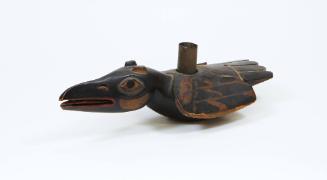 Ceremonial Pipe, early 20th Century
Tlingit culture; Northwest Coast Region, North America
Wo…