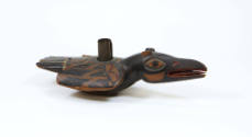 Ceremonial Pipe, early 20th Century
Tlingit culture; Northwest Coast Region, North America
Wo…