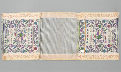 Saddlebag (Alforja), 1900-1930
Maker Unknown; Monsefú, Lambayeque Region, Peru
Dyed cotton; 1…