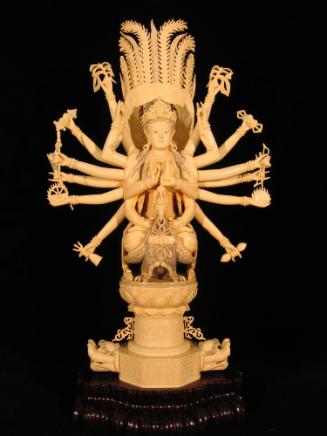 Guanyin Figure
Late Qing dynasty to Republic of China (1870-1949)
Ivory
Anonymous Gift
88.3…