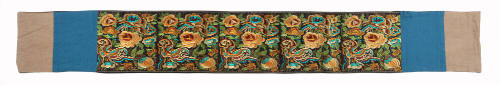 Embroidered Panel, late 20th Century
Miao culture; probably Guizhou Province, China
Cotton an…