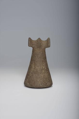 Breadfruit Pounder, 19th Century
Tahiti, Society Islands, French Polynesia
Basalt; 5 3/4 × 3 …