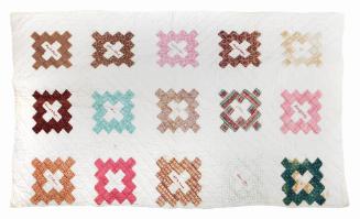 Cotrel Family Quilt, 1874
American; Brooklyn, New York, United States
Cotton; 44 × 73 in.
20…