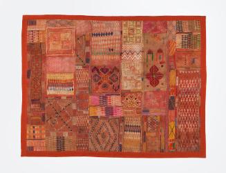 Quilt (Ralli), late 20th Century
Unknown culture; Sindh Province, Pakistan
Cotton and silk; 2…
