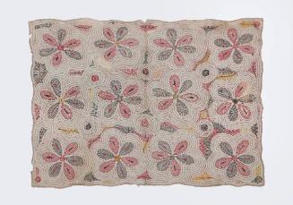 Quilt (Nakshi Kantha), early to mid 20th Century
Bengali culture; Bangladesh
Cotton; 29 1/2 ×…