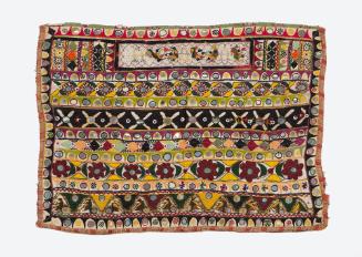 Woman's Wedding Tunic Panel (Chola or Gaj), early to mid 20th Century
Sindhi Lohana culture; S…