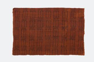 Mud Cloth (Bogolanfini), mid 20th Century
Bamana culture; Mali
Wool dyed with mud; 36 × 56 1/…