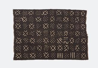 Mud Cloth (Bogolanfini), mid 20th Century
Bamana culture; Mali
Wool dyed with mud; 34 × 50 in…