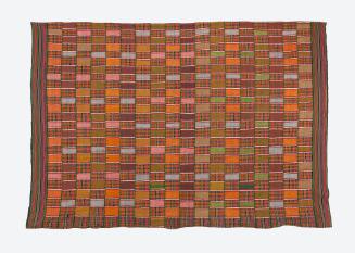 Wrap-Around Garment (Kente), early to mid 20th Century
Akan or Ewe culture; Ghana
Cotton and …