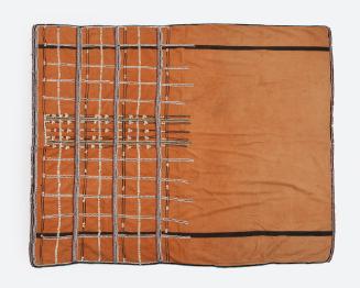 Skirt (Isikhakha), early to mid 20th Century
Xhosa or Mfengu culture; South Africa
Cotton, gl…