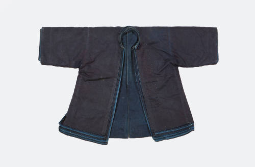 Jacket, early to mid 20th Century
Miao culture; Guizhou Province, China
Cotton and hemp dyed …