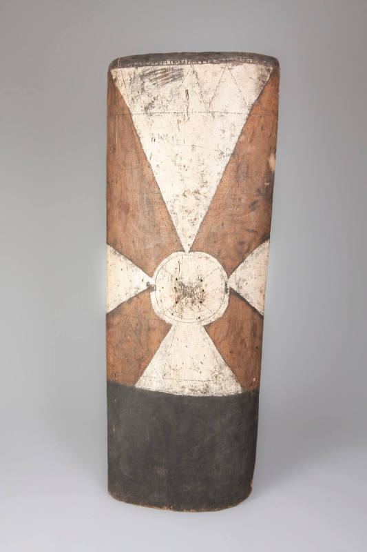 War Shield, mid 20th Century
Asaro culture; Otomanaro, Eastern Highlands Province, Papua New G…