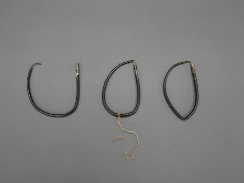 Cassowary Quill Earrings, mid to late 20th Century
Dani culture; Central Highlands, New Guinea…