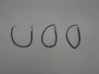 Cassowary Quill Earrings, mid to late 20th Century
Dani culture; Central Highlands, New Guinea…