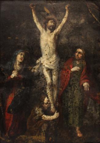 Crucifixion, 1718-1755
Francisco Martinez (possibly Spanish-born Mexican, c. 1692-1758)
Oil o…