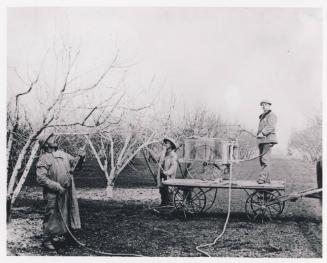 Chinese Laborers in Walnut Groves, c. 1900
Unknown photographer; Orange County, California
Ph…