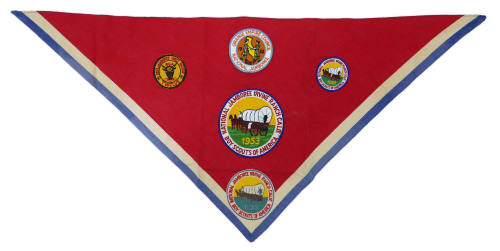 Boy Scout Neckerchief, 1953
Orange County, California
Cotton; 18 1/2 × 42 in.
76.7.5
Gift o…