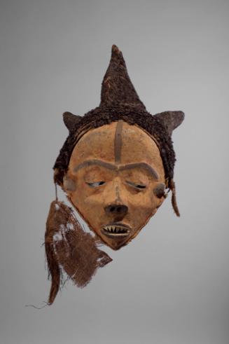 Initiation Mask, 20th Century
Pende people; Democratic Republic of the Congo
Wood, fiber, pig…