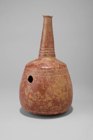 Vessel, 20th Century
Djenne people; Mali
Ceramic; 13 x 7 in.
97.17.2
Bowers Museum Purchase