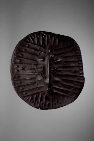 Shield, mid 20th Century
Amarro or Oromo culture; South Central Ethiopia
Hippopotamus hide; 3…